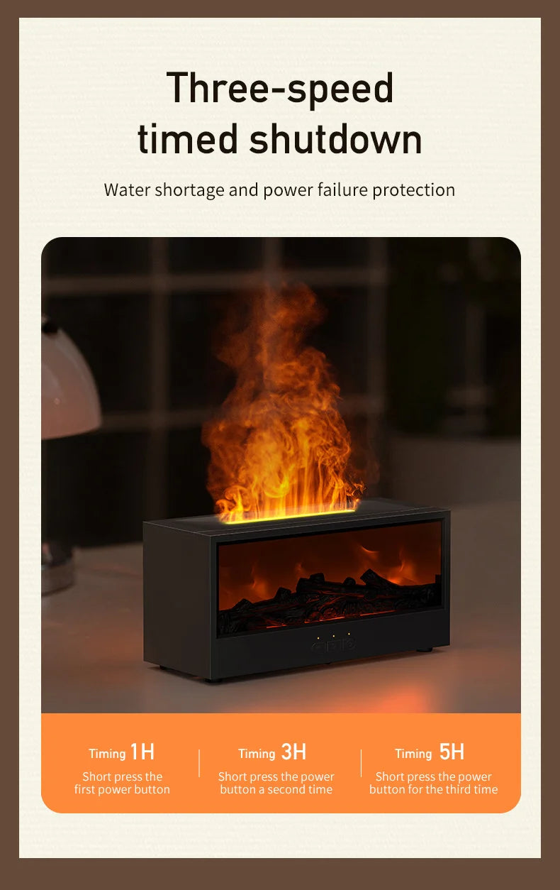NexThings Fireplace Air Humidifier & Aroma Diffuser - Gallery 6