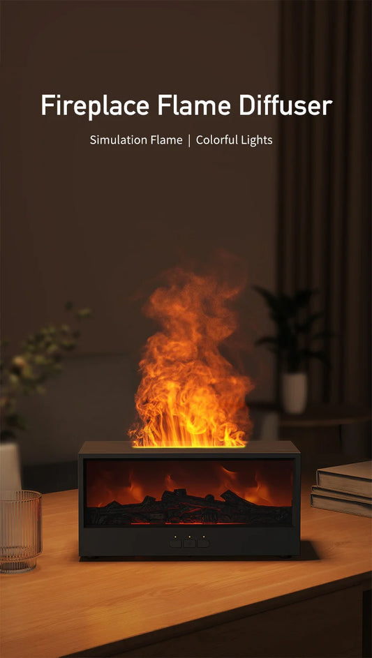 NexThings Fireplace Air Humidifier & Aroma Diffuser